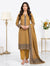 Golden Mustard Printed Lawn — 3 Piece