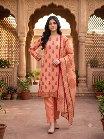 Peach Blossom -3 Piece