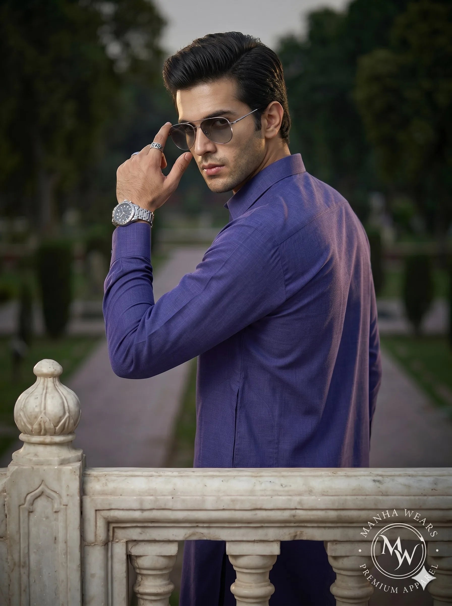 Royal Blue Wash & Wear— Premium Apparel | Unstitched