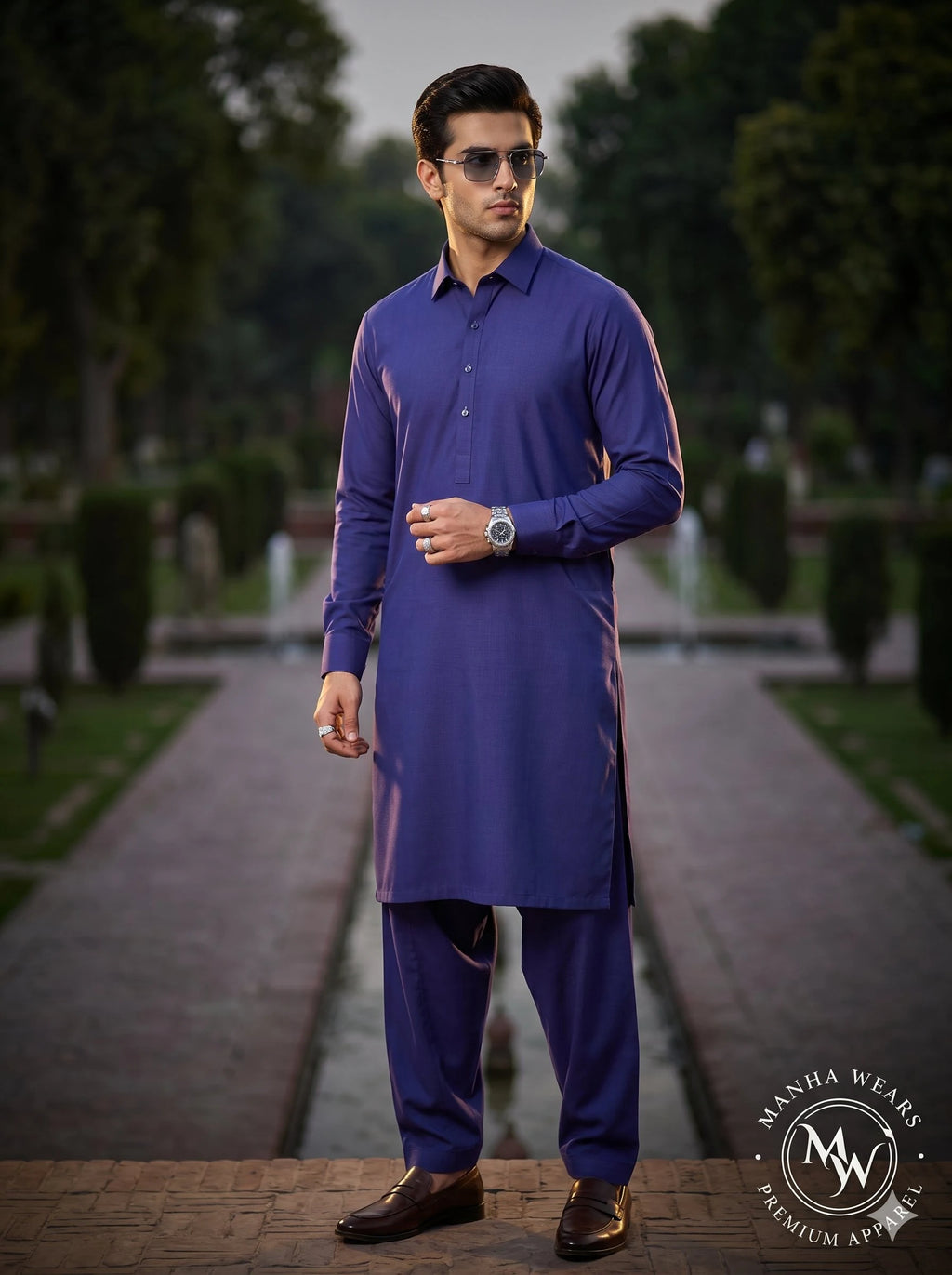 Royal Blue Wash & Wear— Premium Apparel | Unstitched