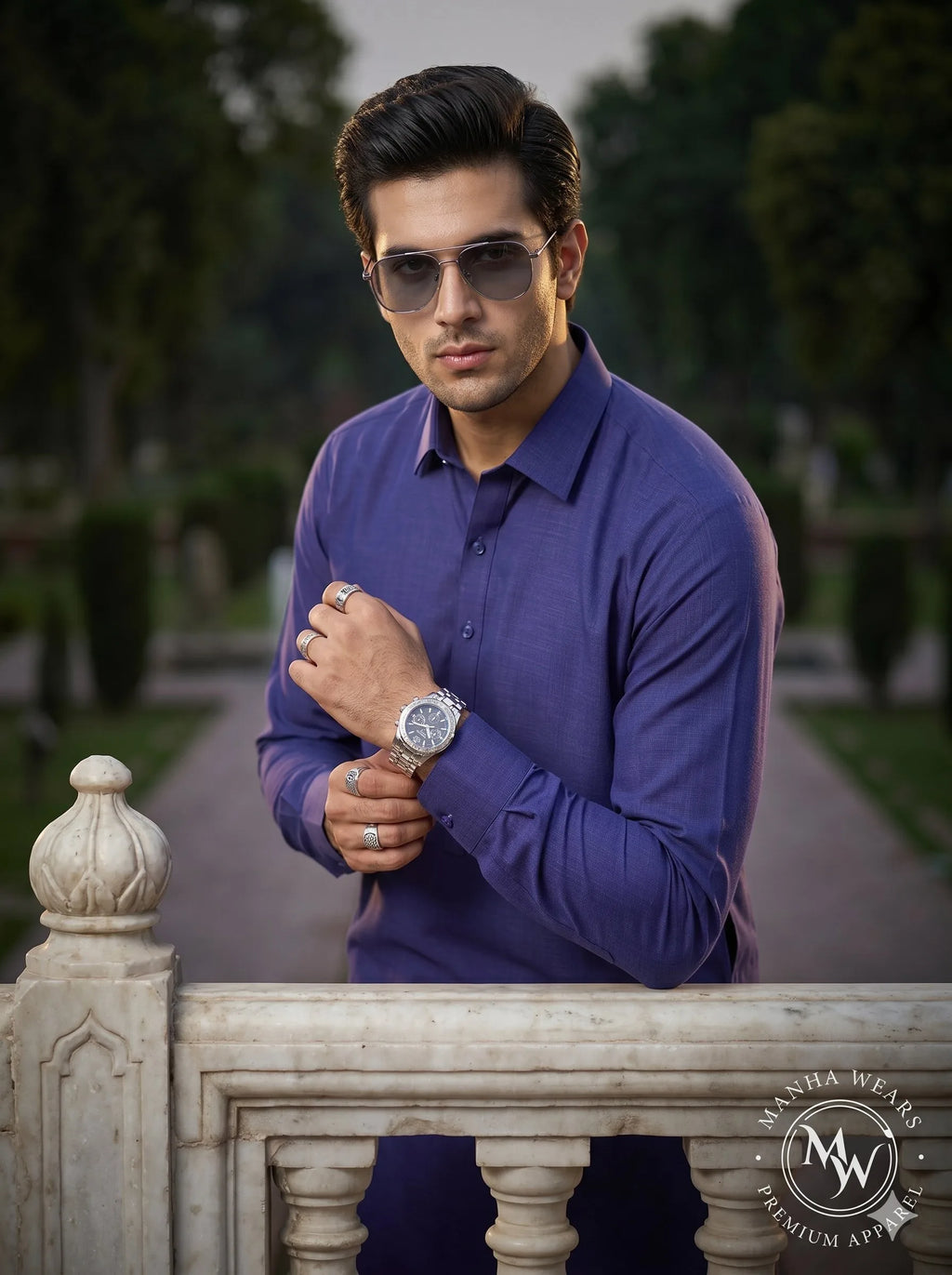 Royal Blue Wash & Wear— Premium Apparel | Unstitched