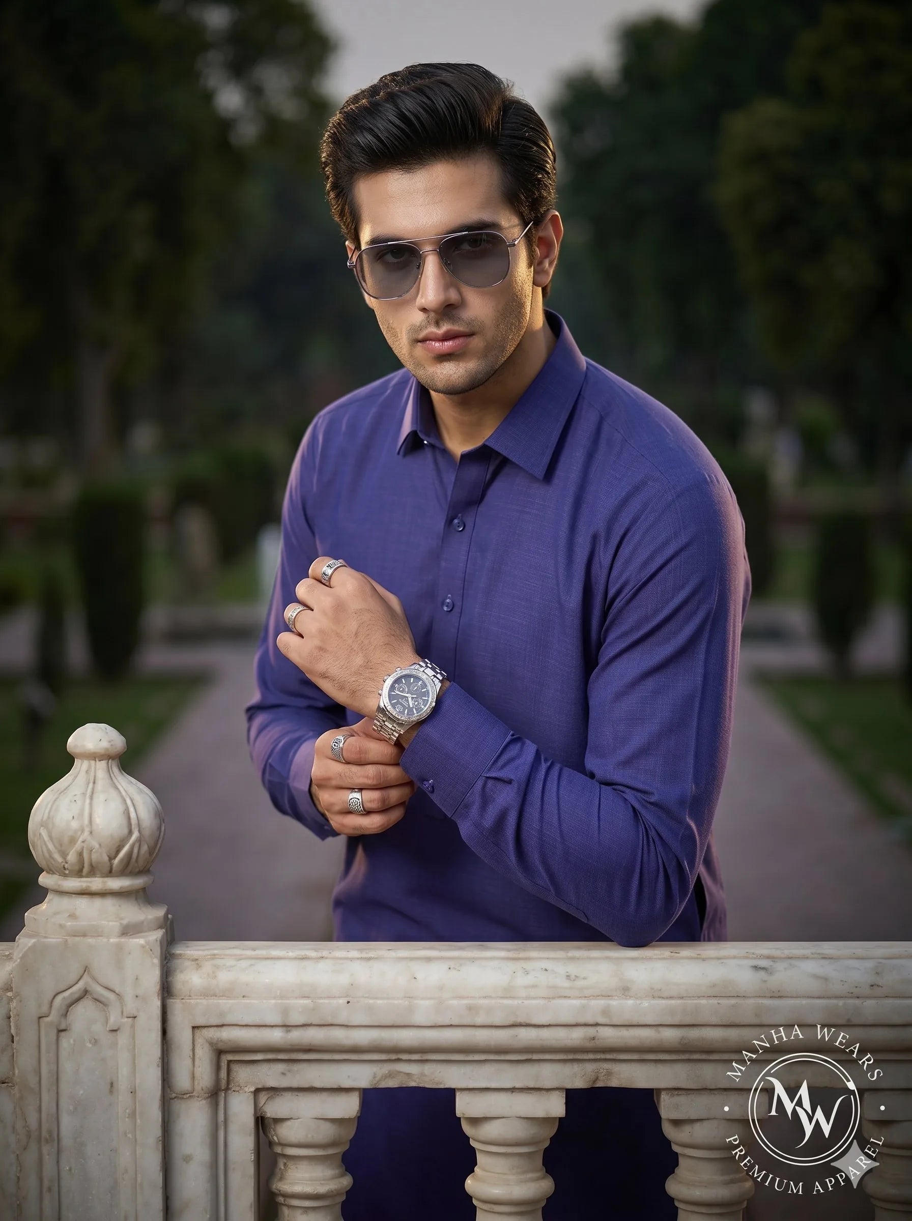 Royal Blue Wash & Wear— Premium Apparel | Unstitched