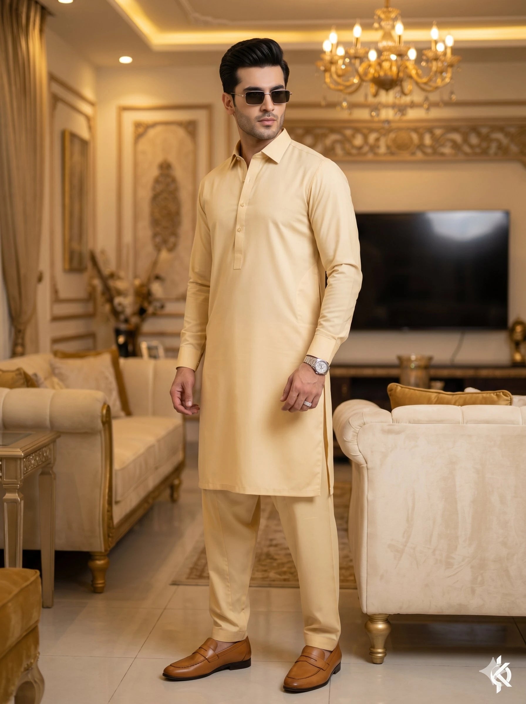 Soft Cream Wash & Wear— Premium Apparel | Unstitched