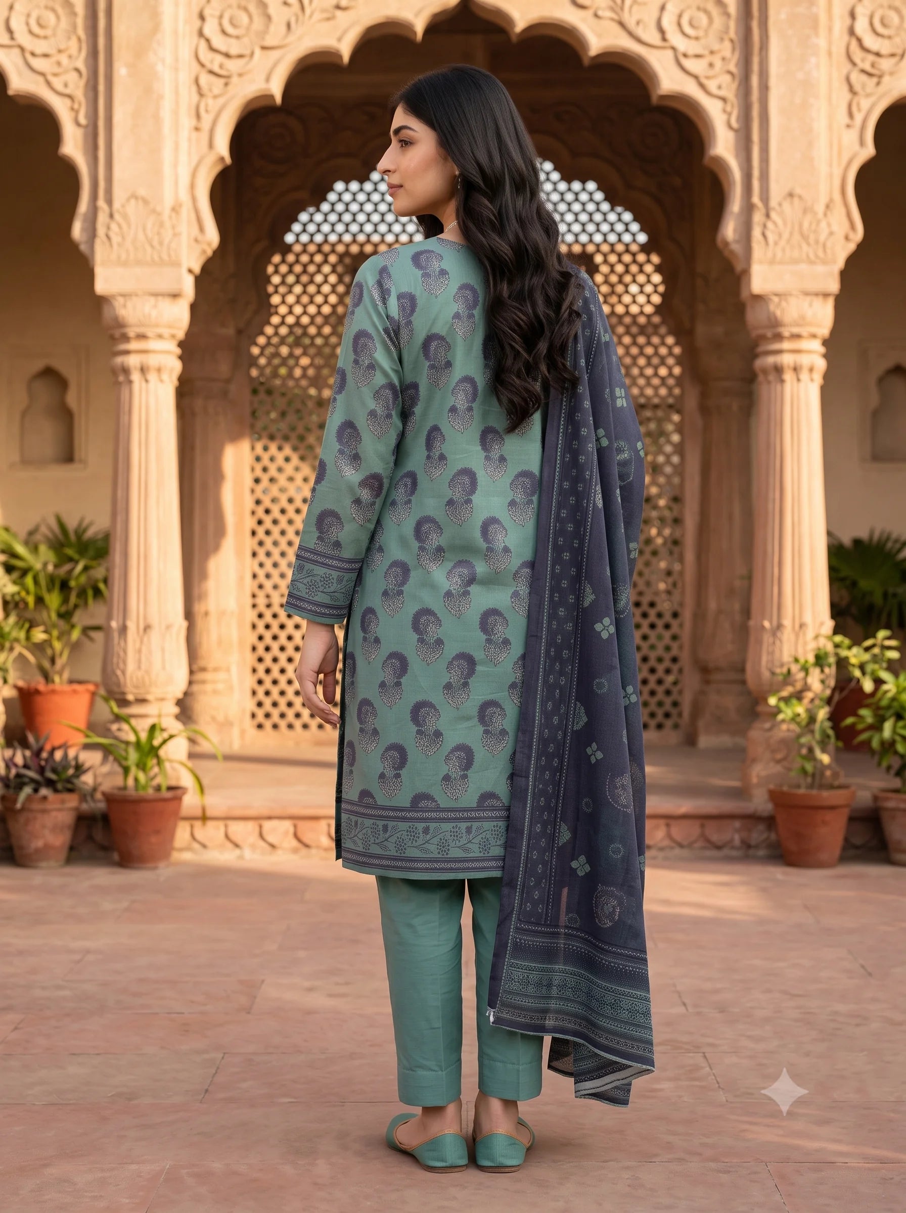 Emerald Mist -3 Piece