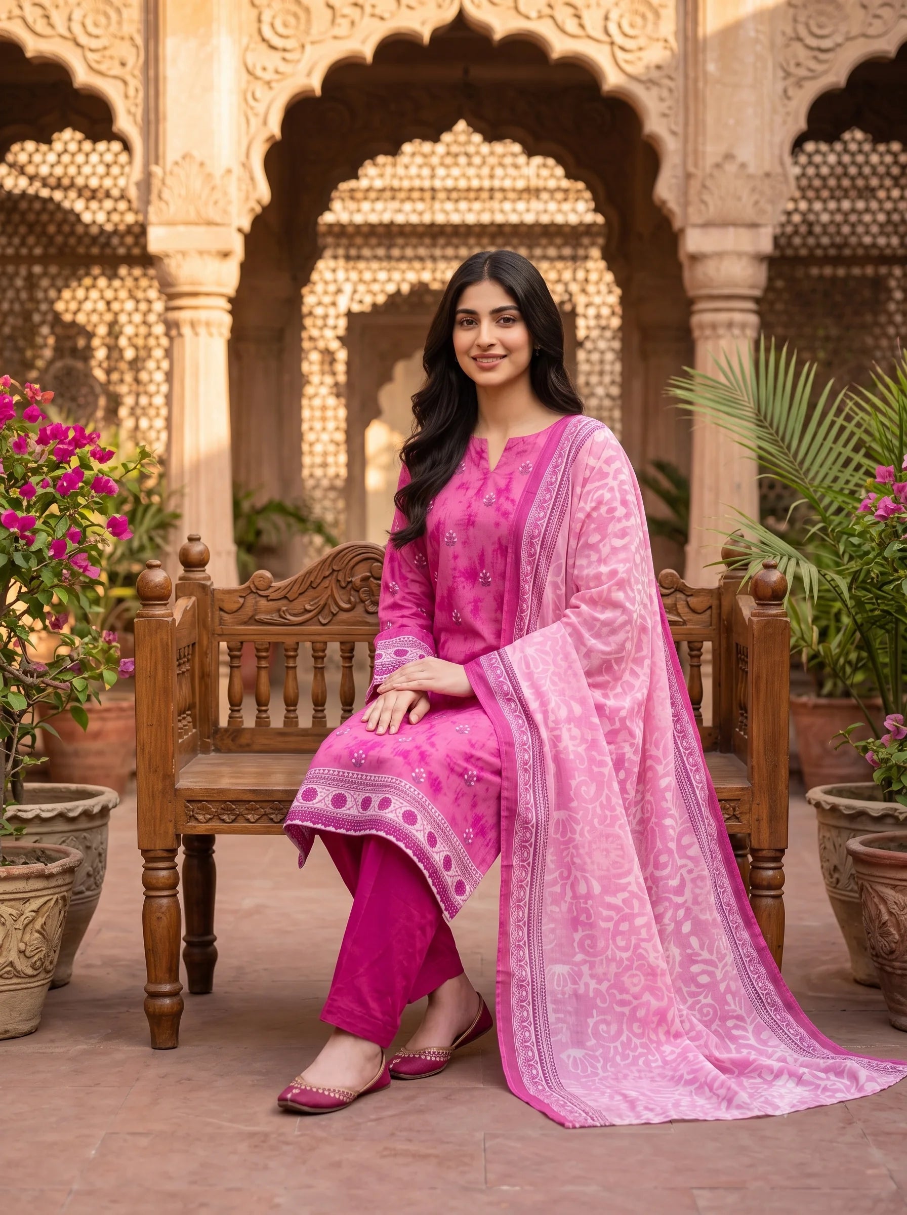 Rose Pink - 3 Piece