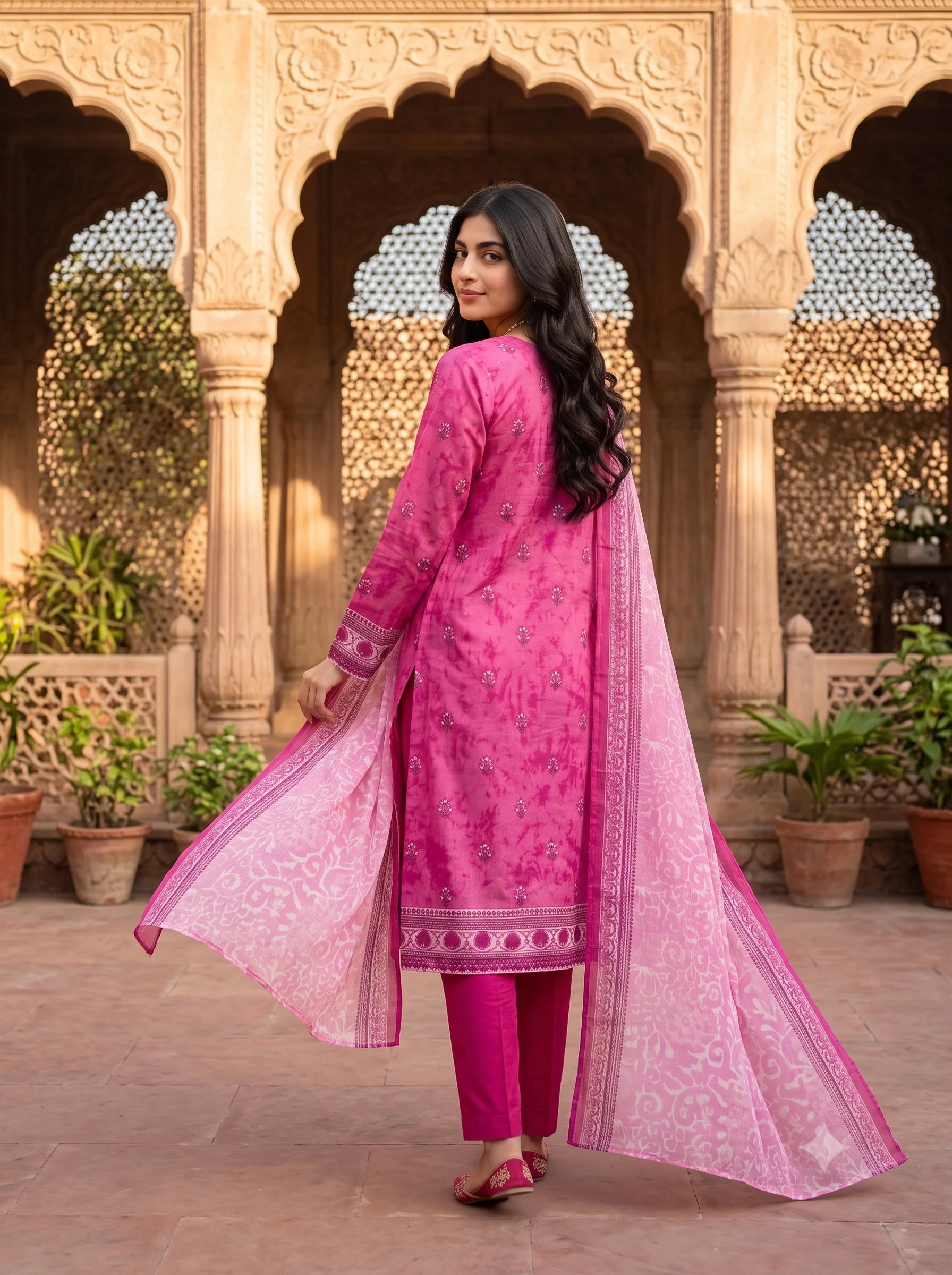 Rose Pink - 3 Piece
