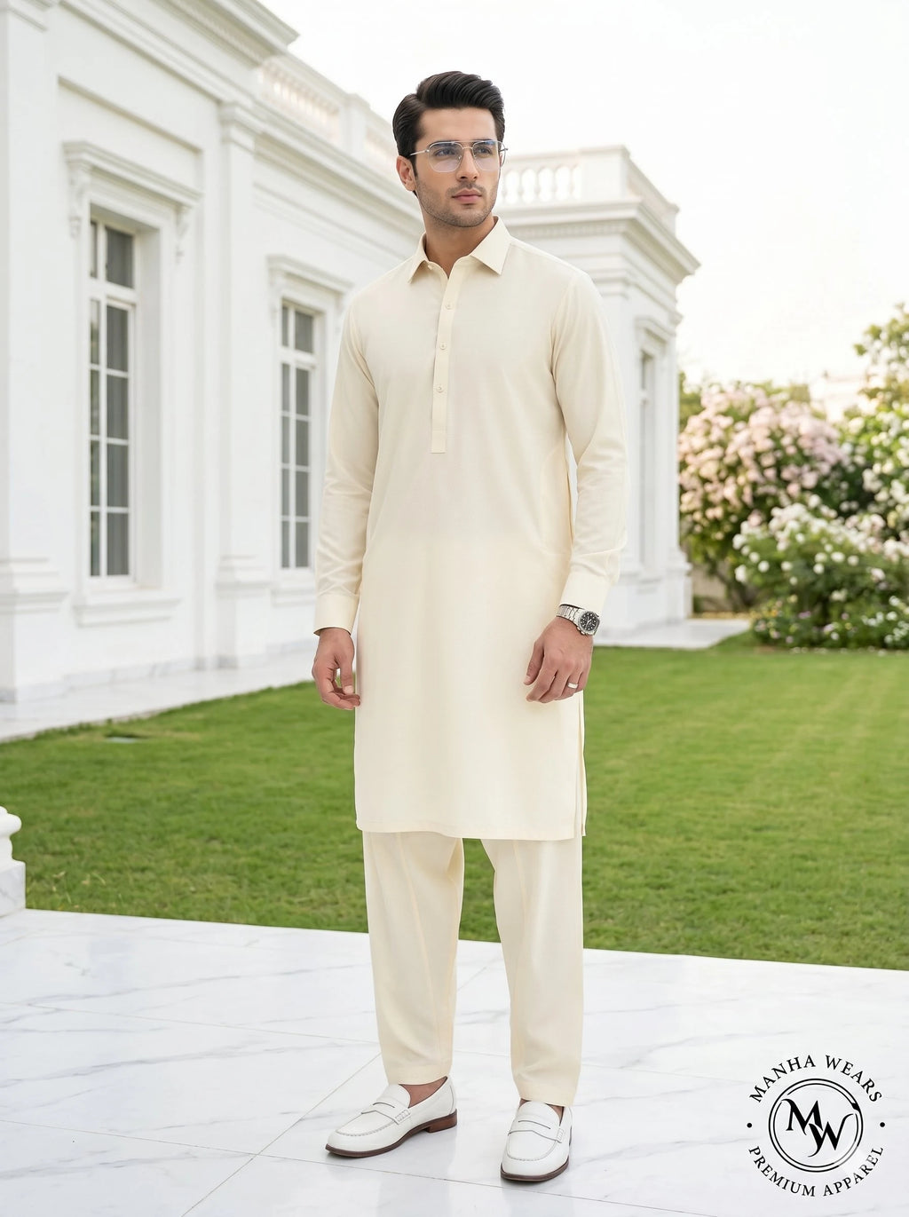 Soft Cream  Wash & Wear— Premium Apparel | Unstitched