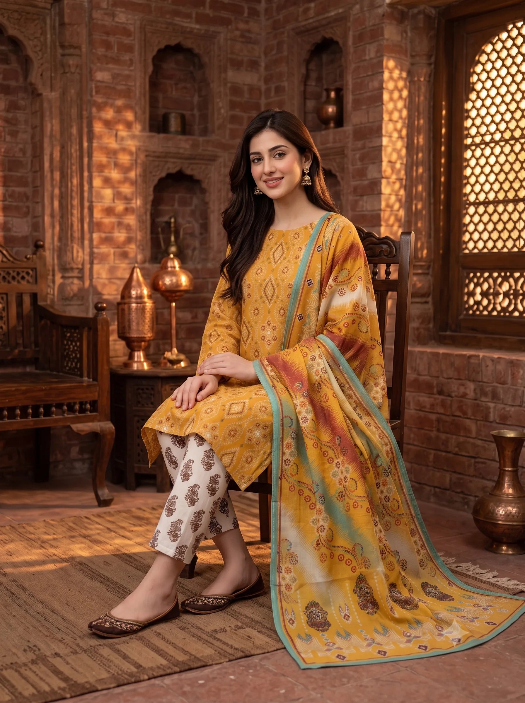 Golden Aura - 3 Piece